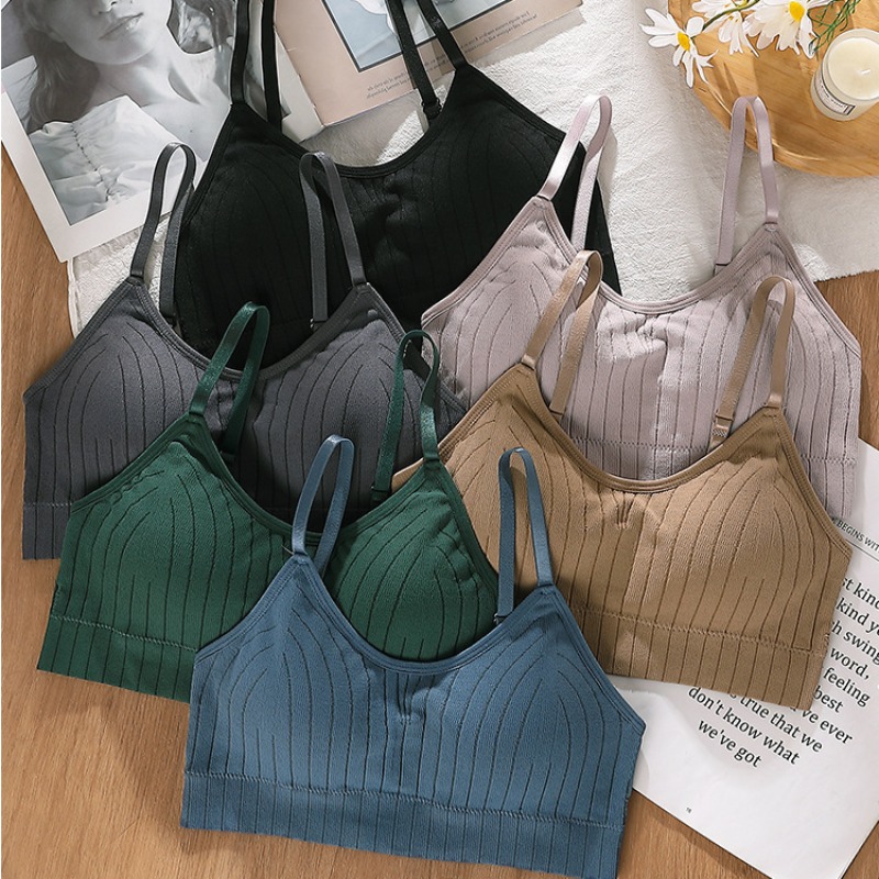 Sleep Bra Bralette - Bralette Nirkabel Seksi Tanpa Jahitan untuk