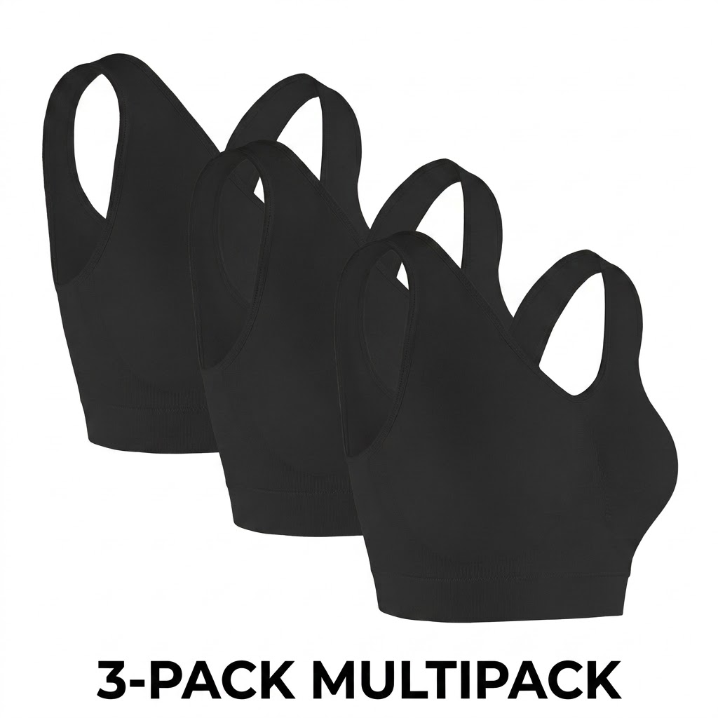 3 Pak Bra Tanpa Kawat Tanpa Ja - Sleep Bra Bralette ulasan dan harga