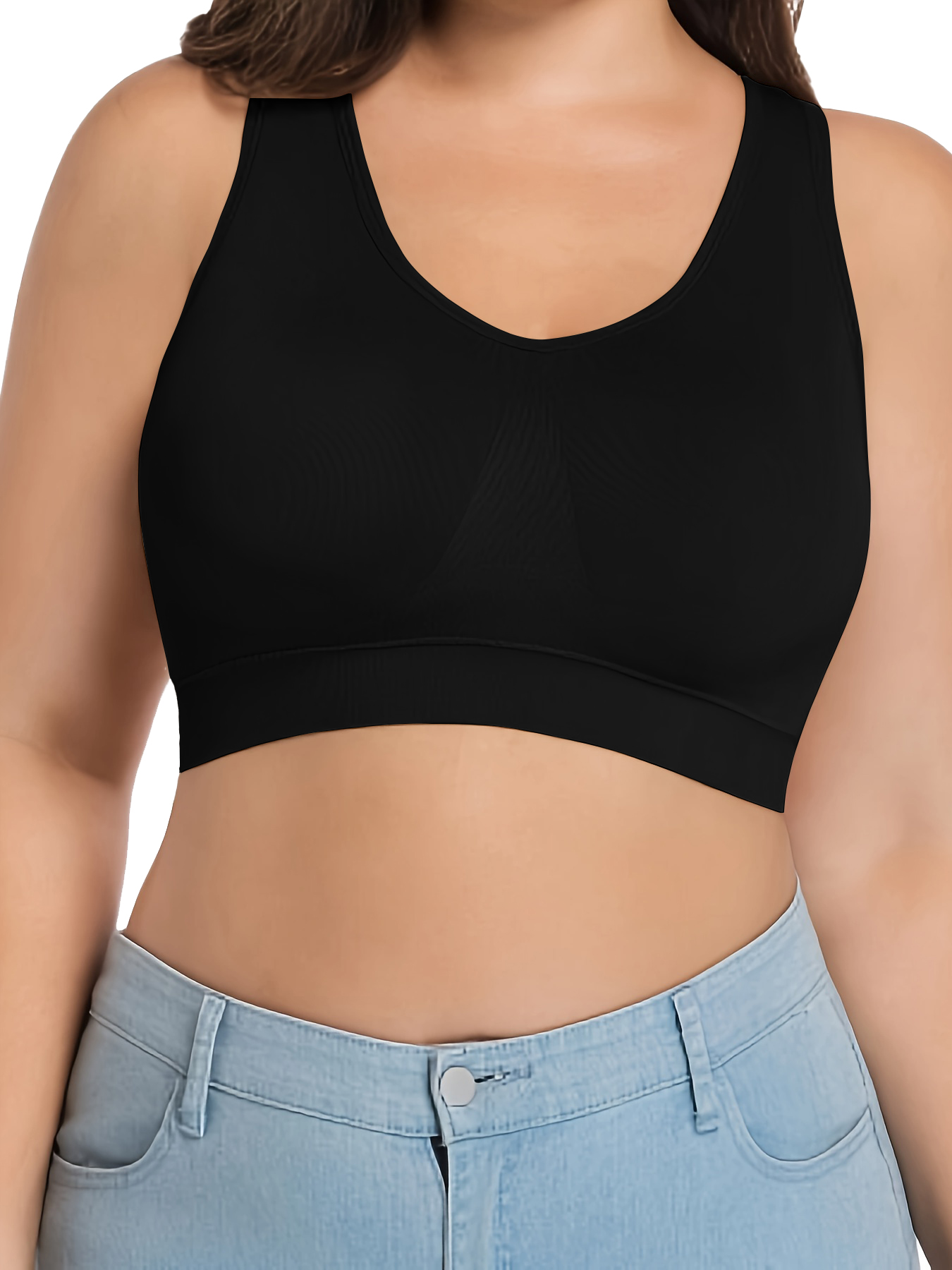 3 Pak Bra Tanpa Kawat Tanpa Ja - Sleep Bra Bralette ulasan dan harga