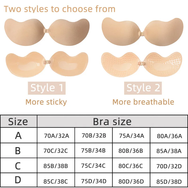 Bra Wanita Seksi Bra Push Up T - Strapless Bra Adhesive ulasan dan harga