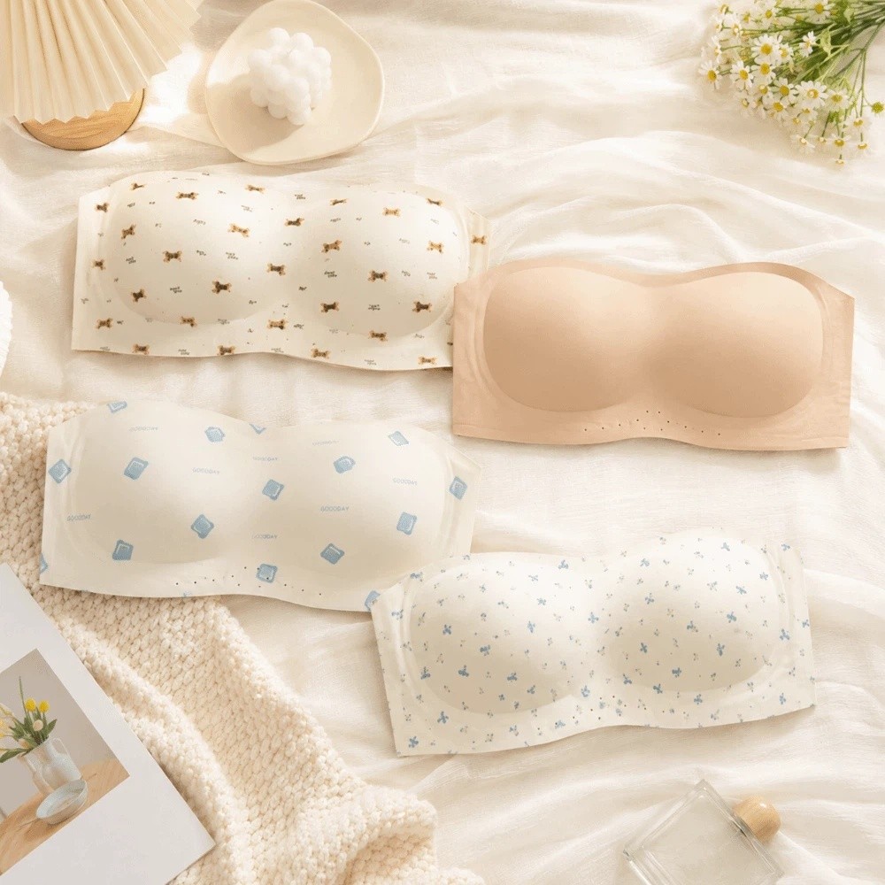Bra Tanpa Tali Nyaman Motif An - Wirefree Bra Comfort ulasan dan harga