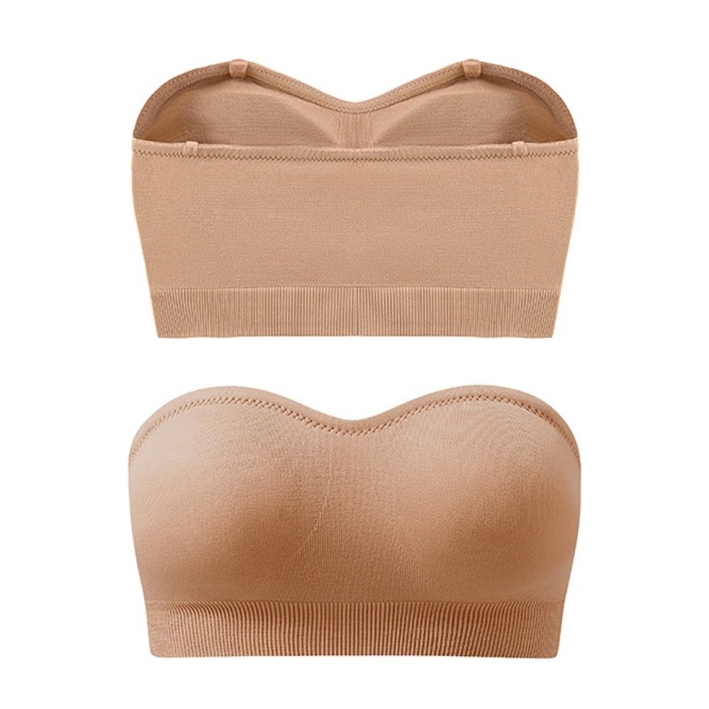 Bra tanpa tali dengan bantalan - Push Up Bra Silicone ulasan dan harga